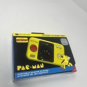 My Arcade Pocket Player Pro PAC-MAN Portable Gaming System DGUNL-4198 Working!